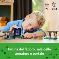 LEGO Minecraft 21252 L’Armeria - Costruzioni - 5702017583280