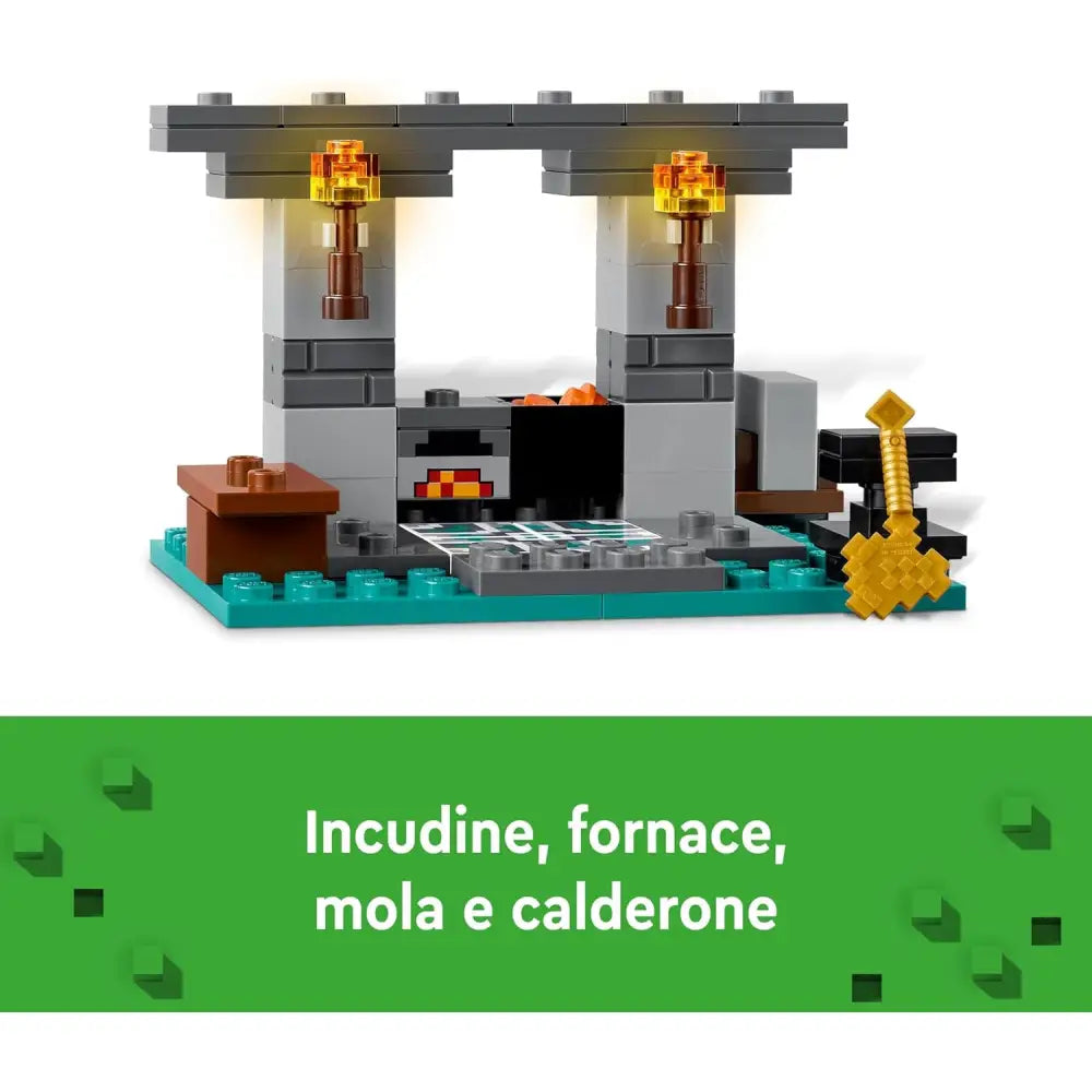 LEGO Minecraft 21252 L’Armeria - Costruzioni - 5702017583280