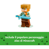 LEGO Minecraft 21252 L’Armeria - Costruzioni - 5702017583280