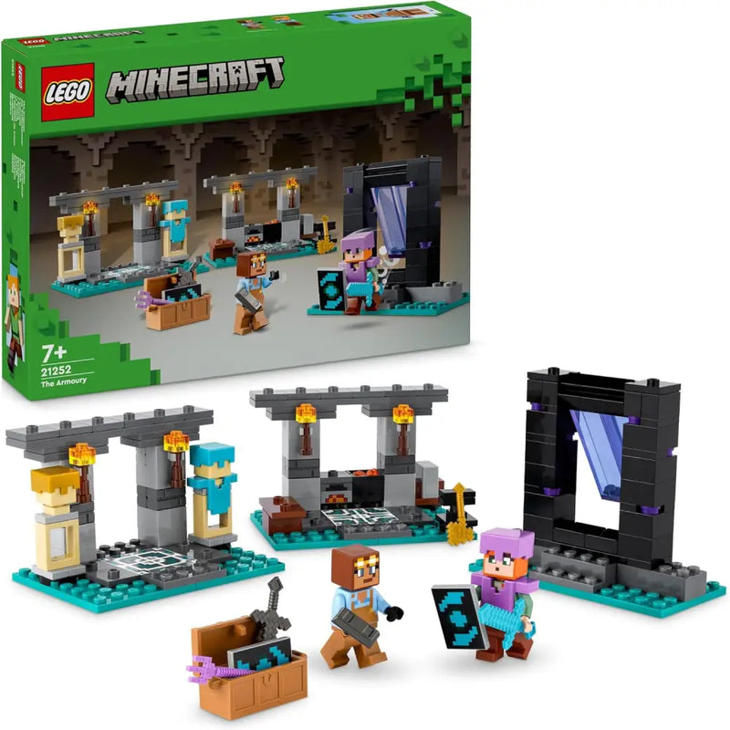 LEGO Minecraft 21252 L’Armeria - Costruzioni - 5702017583280