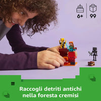 Lego Minecraft 21266 battaglia sul ponte del Nether - Costruzioni - 5702017815404