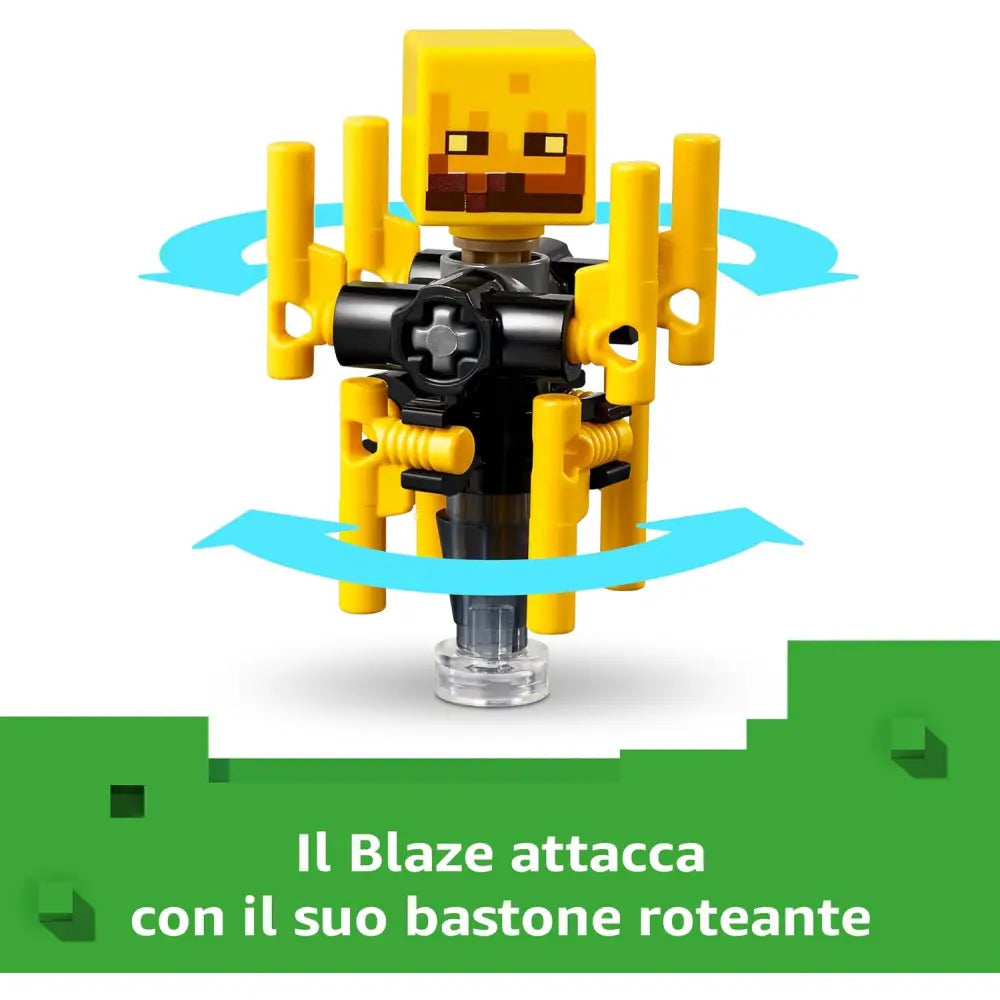 Lego Minecraft 21266 battaglia sul ponte del Nether - Costruzioni - 5702017815404