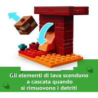 Lego Minecraft 21266 battaglia sul ponte del Nether - Costruzioni - 5702017815404