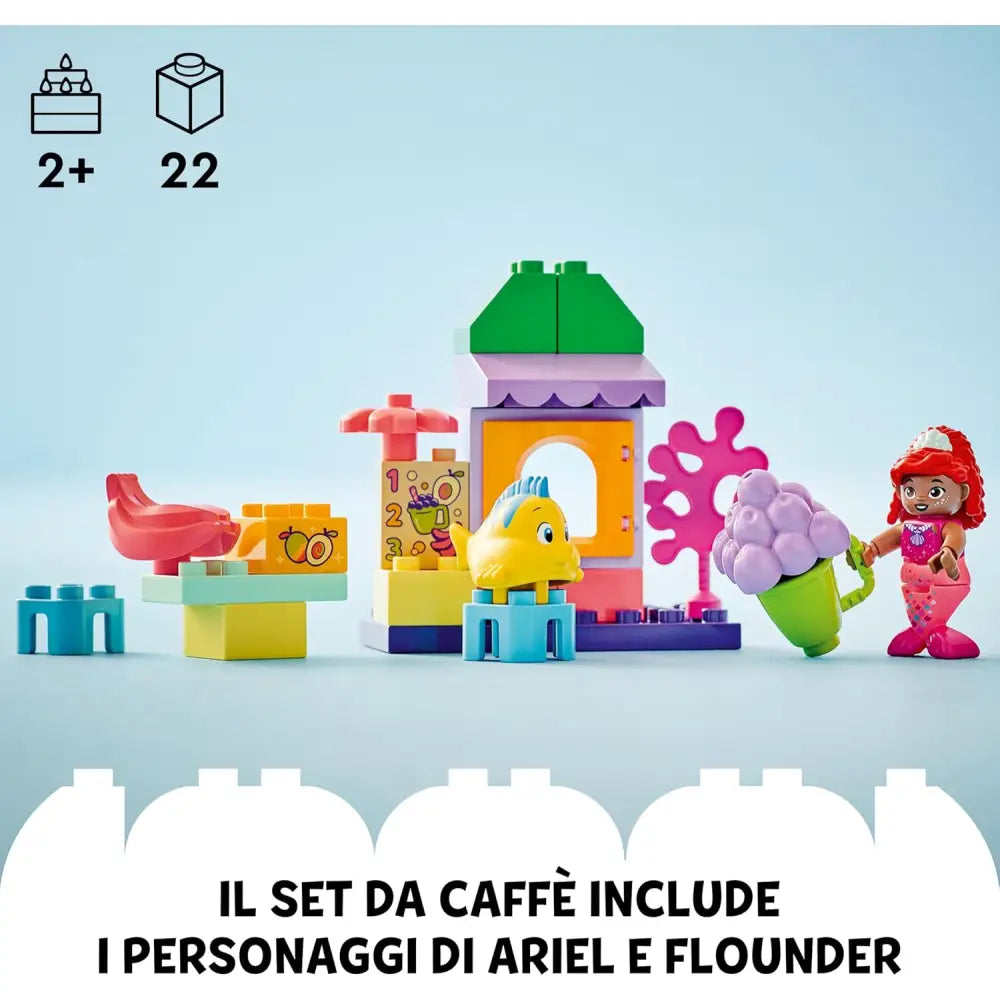 LEGO® DUPLO® | Chiosco di Ariel e Flounder – 10420 - LEGO - Costruzioni - 5702017583594