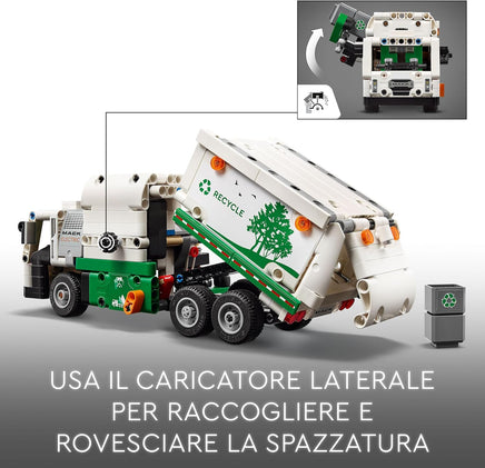 LEGO Technic 42167 – Camion Spazzatura Mack LR Electric