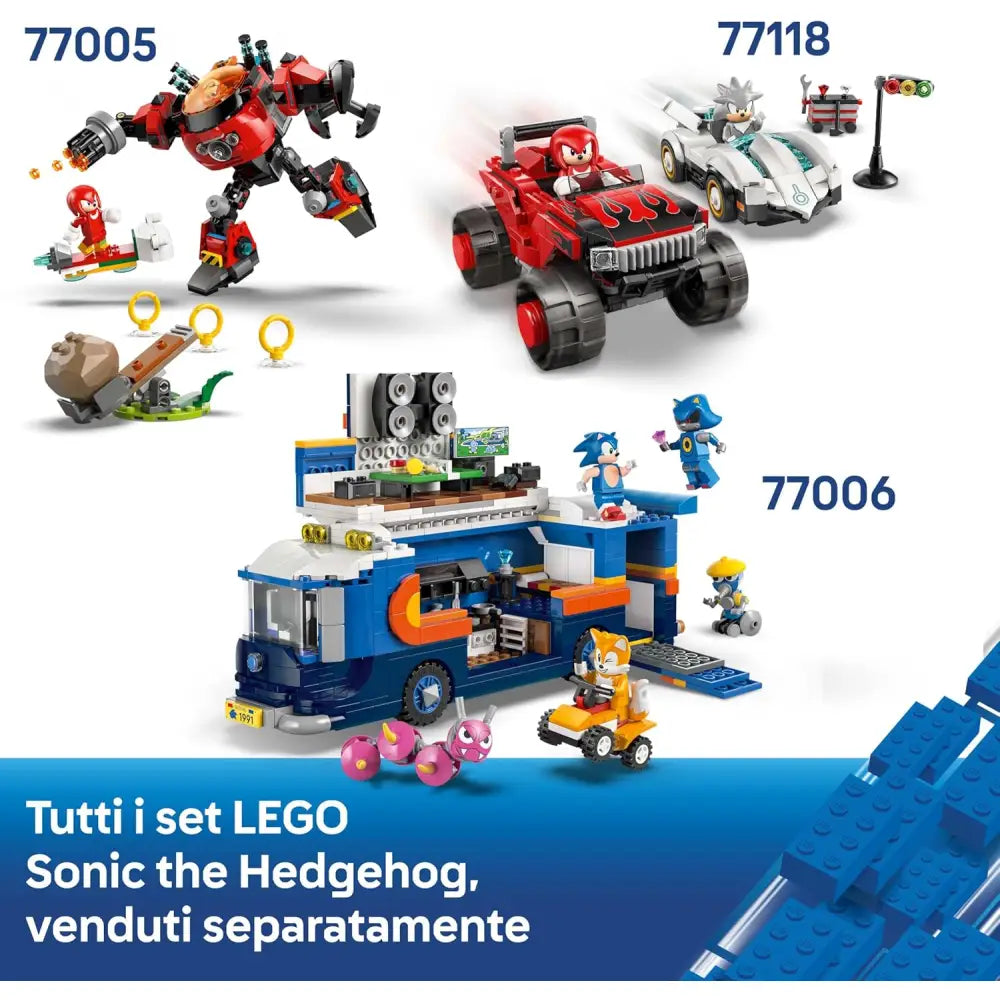 Lego sonic 77117 - Macchina Fulmine supersonico - Costruzioni - 5702018063910
