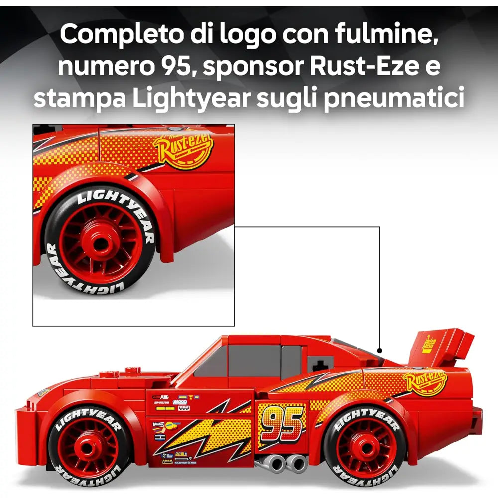 LEGO Speed Champions 77255 Saetta McQueen - Costruzioni - 5702018068212