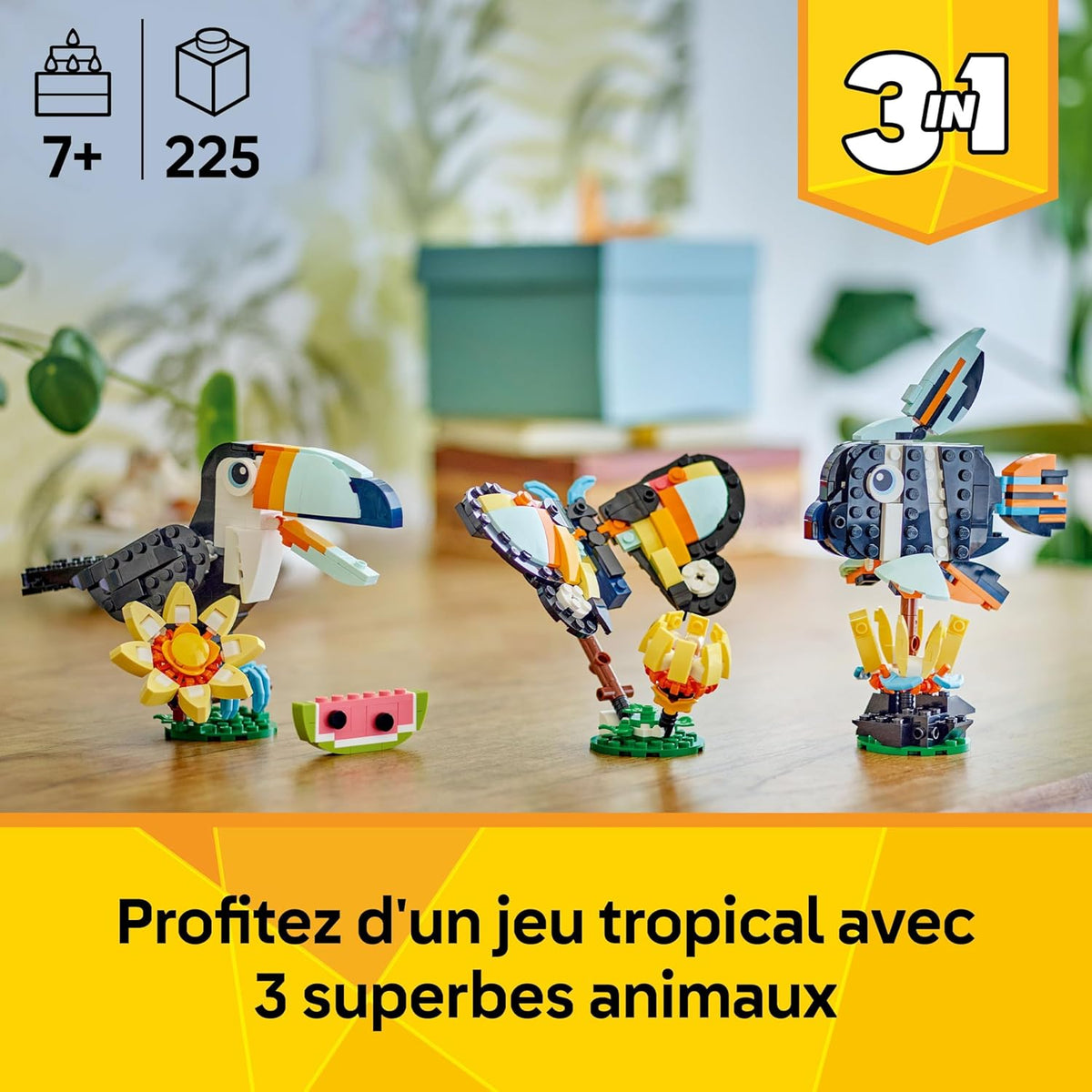 LEGO Creator 3 in 1 31173 Tucano Tropicale - lego tucano