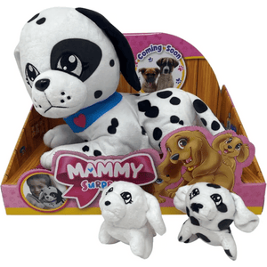 Mamma Dalmata peluche con Cuccioli