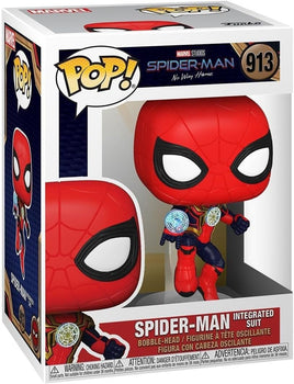 Marvel: Spider - Man - (Integrated Suit) Funko Pop 913 - Giocattoli e Bambini - Toys Store8028731027204