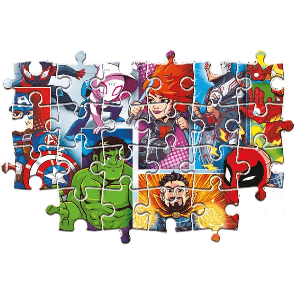 Marvel Super Hero Avengers Puzzle 24 Maxi Pezzi - Giocattoli e Bambini - Toys Store8005125242085