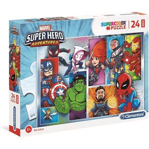 Marvel Super Hero Avengers Puzzle 24 Maxi Pezzi