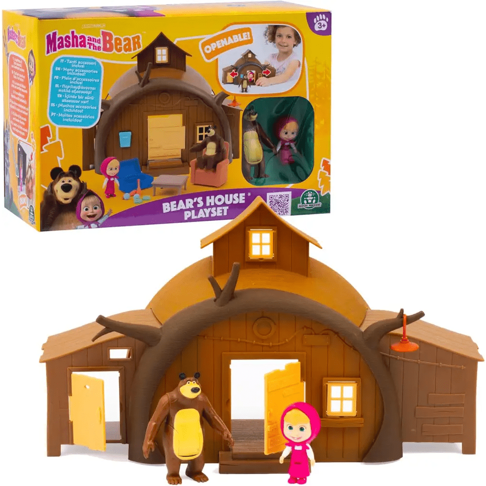 Masha E Orso playset Casa Di Orso - Giocattoli e Bambini - Toys Store8056379161882