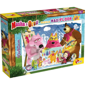 Masha e Orso Puzzle Maxi Floor 60 pezzi