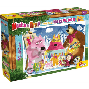 Masha e Orso Puzzle Maxi Floor 60 pezzi