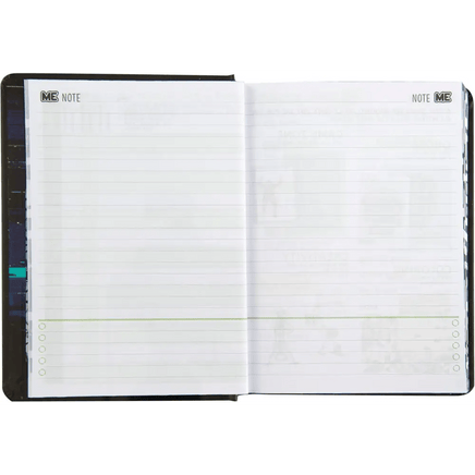 ME Agenda Taccuino 16 Mesi nera grafica "uguale" - Giocattoli e Bambini - Toys Store8058263202244