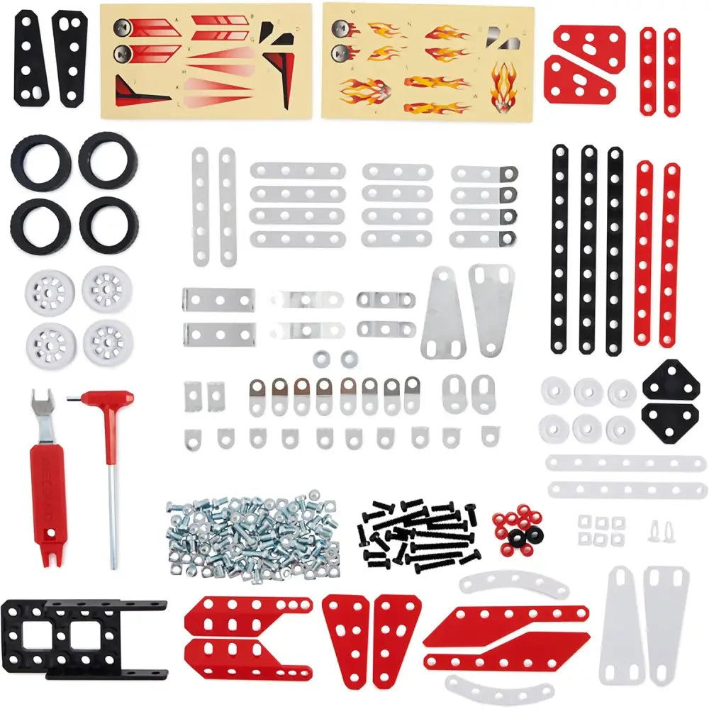 Meccano costruzioni 10 in 1 Veicoli da gara - Spin Master - 778988358559