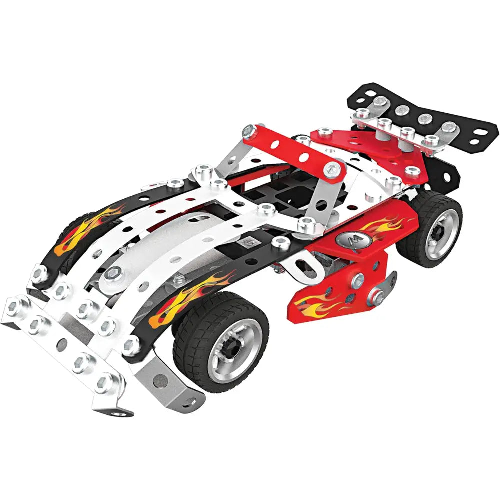 Meccano costruzioni 10 in 1 Veicoli da gara - Spin Master - 778988358559