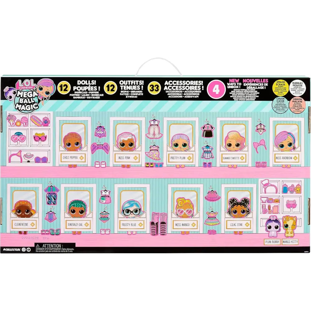 Mega Ball Magic LOL Surprise - MGA - Accessori bambole e action figure - 0035051119951