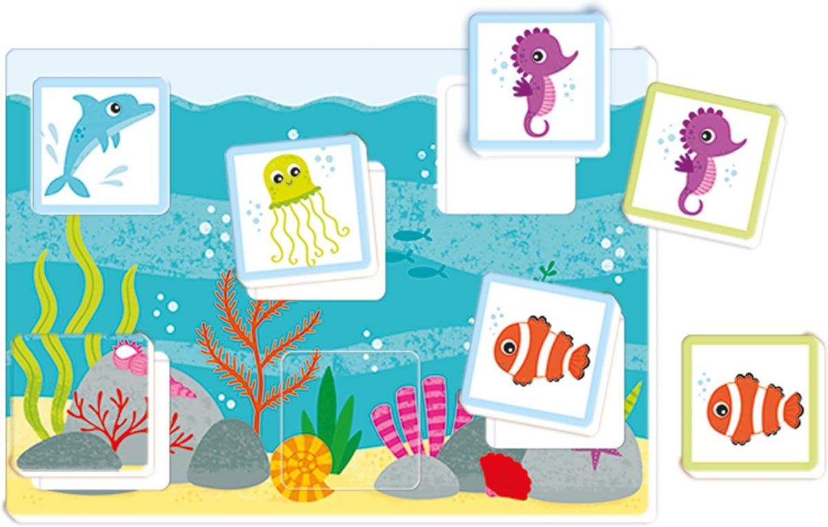 Sapientino Tombola degli animali 4 - 6 anni - memoria tombola animali