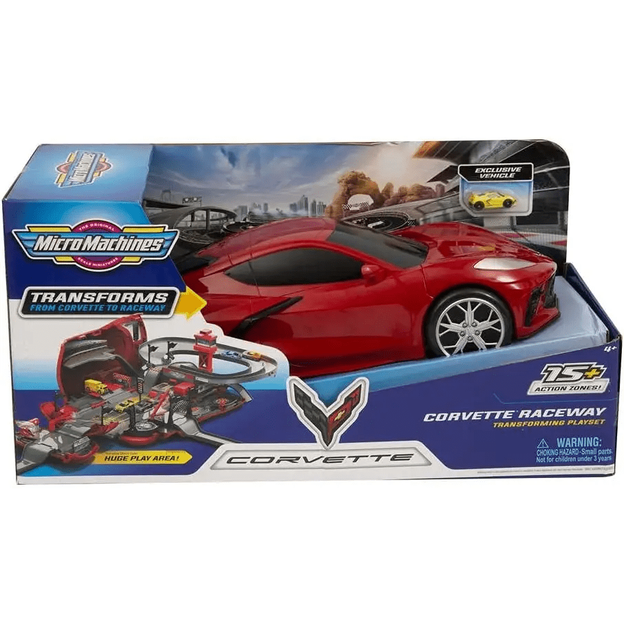 MICRO MACHINES Corvette Trasformabile - Giocattoli e Bambini - Toys Store8056379122500