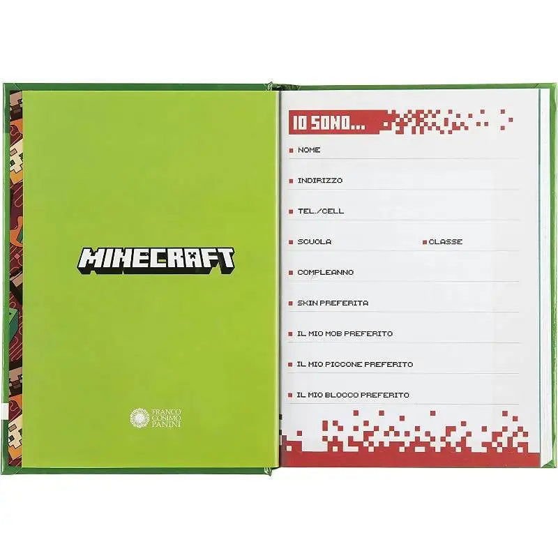 Minecraft Diario Creeper verde - Giocattoli e Bambini - Toys Store8058263135290
