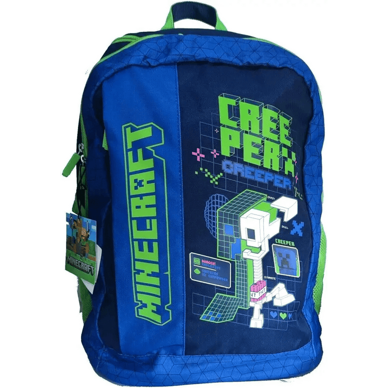 Minecraft Zaino Scuola Organizzato - Giocattoli e Bambini - Toys Store8058263169325