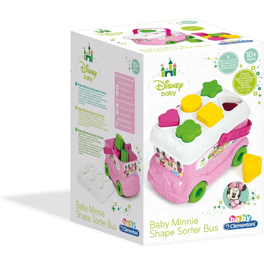 Minnie Bus Inserimento Forme - Giocattoli e Bambini - Toys Store8005125149339