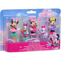 Set di cinque personaggi minnie pack disney minnie in outfit colorati con accessori by just play