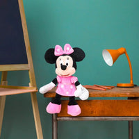 Plush toy minnie peluche 35 cm simba with pink polka-dot dress black ears and white gloves