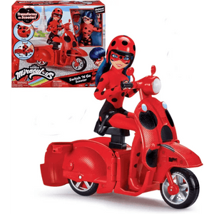 Miraculous Scooter Switch'n Go con bambola
