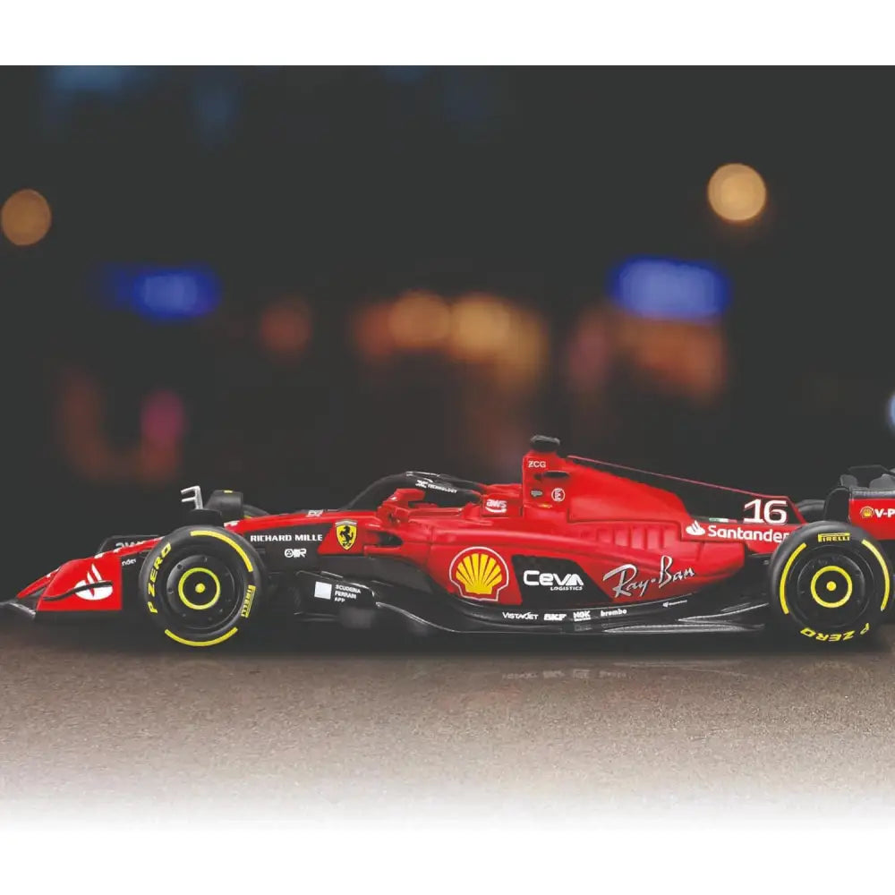 Modellino Ferrari 1:43 Burago Charles leclerc - Automobili giocattolo - 4893993368365