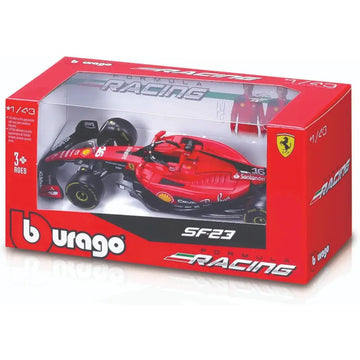 Modellino Ferrari 1:43 Burago Charles leclerc - Automobili giocattolo - 4893993368365