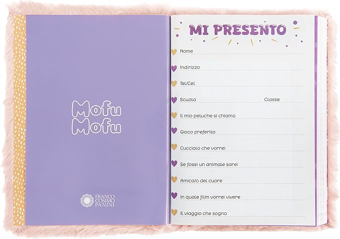 Diario scuola Mofu Mofu orsetto 2025/2026 - Giocattoli e Bambini - Toys Store8058263227681