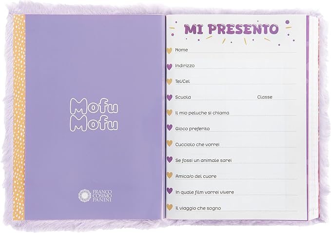 Diario Scuola Mofu Mofu copertina Pinguino - Giocattoli e Bambini - Toys Store8058263227704