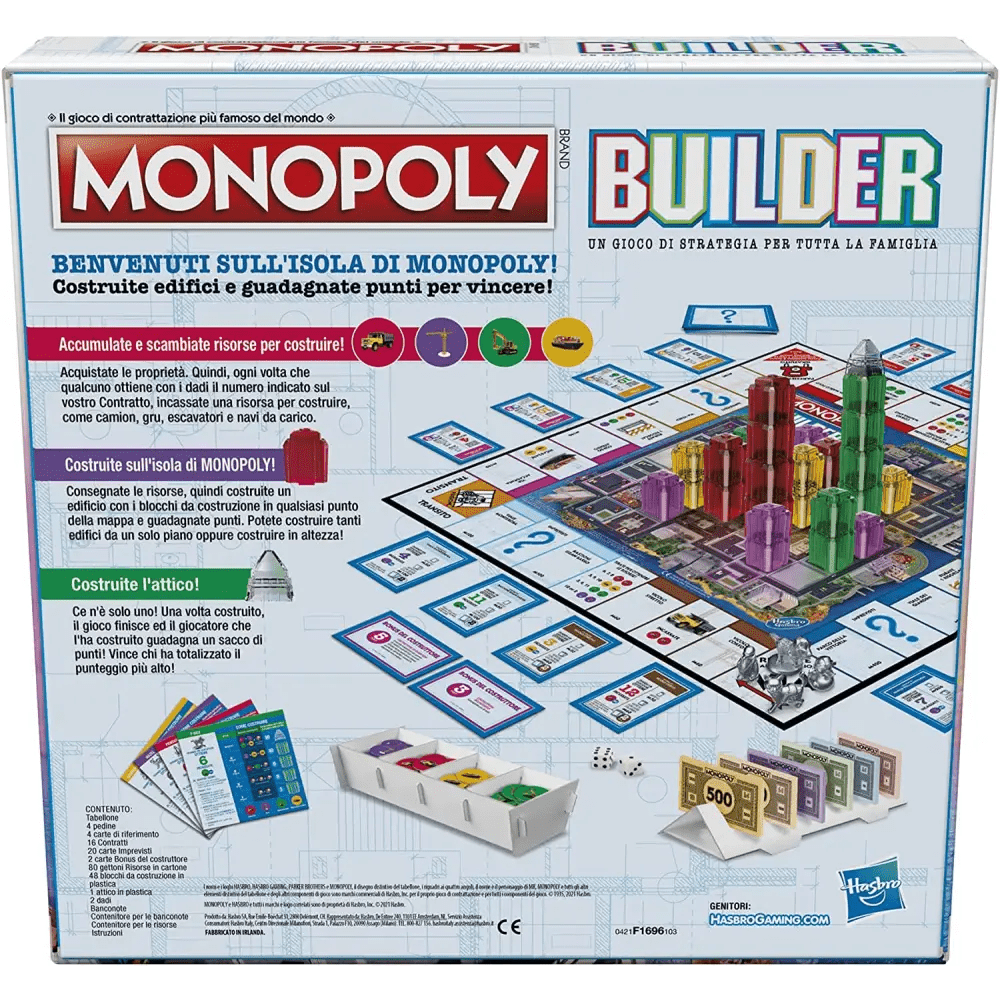 Monopoly Builder - Giocattoli e Bambini - Toys Store5010993793938