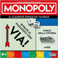 Monopoly Classico Refresh - Hasbro - Giochi in scatola - 5010996302298