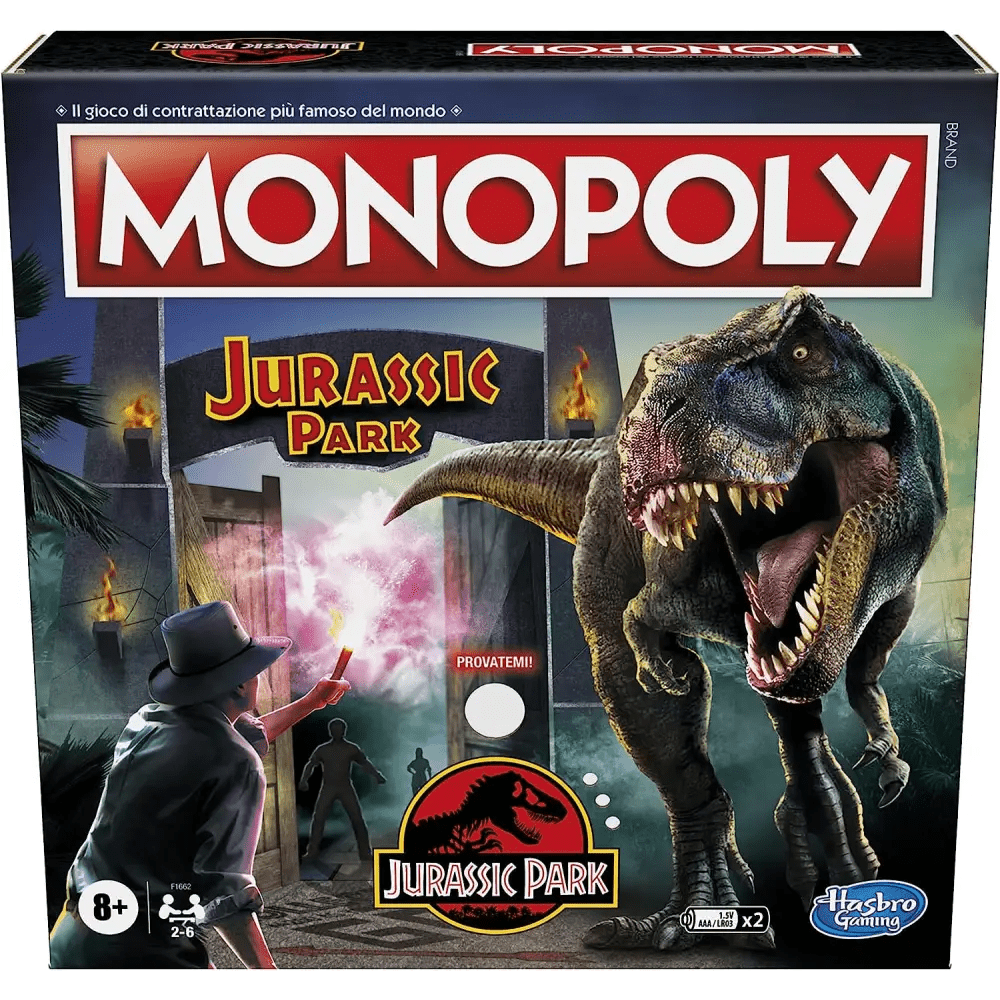Monopoly Jurassic Park - Giocattoli e Bambini - Toys Store5010993853212