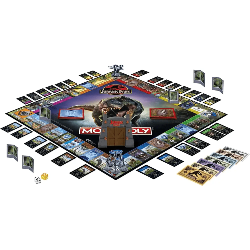 Monopoly Jurassic Park - Giocattoli e Bambini - Toys Store5010993853212