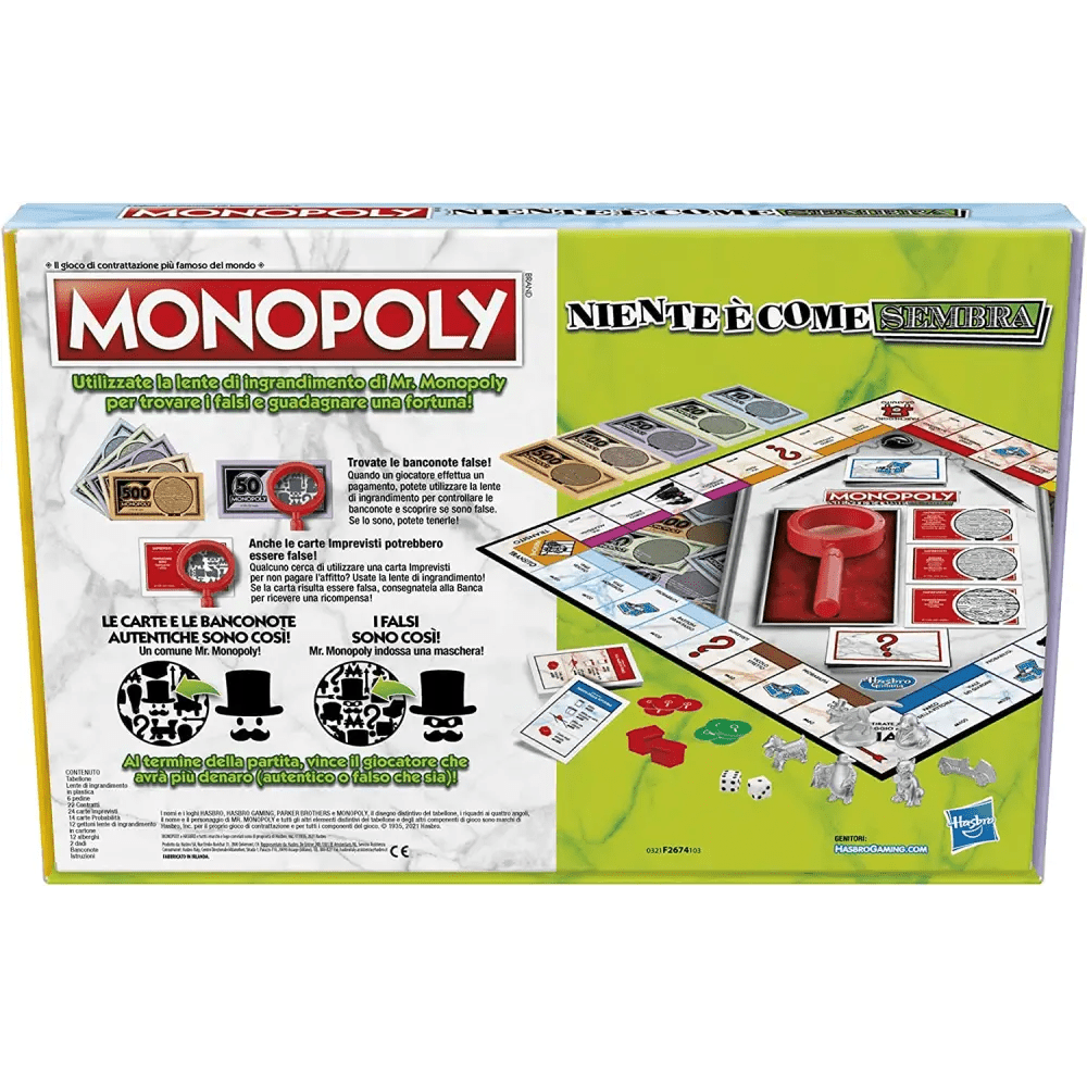 Monopoly - Niente è Come Sembra - Giocattoli e Bambini - Toys Store5010993880287