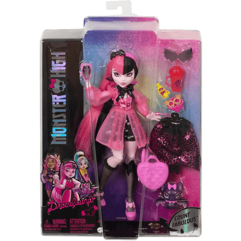 Monster High bambola Draculaura con accessori - Giocattoli e Bambini - Toys Store194735069910