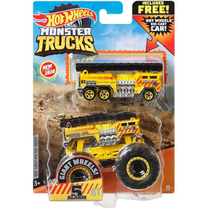 Monster Truck Scala 1:64 Allarme Giallo