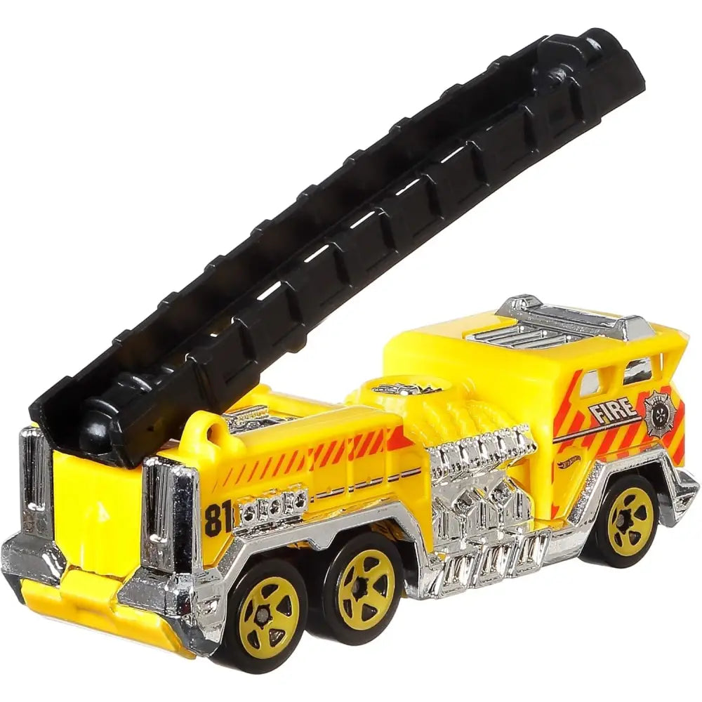 Monster Truck Scala 1:64 Allarme Giallo - MATTEL - Camion e veicoli da costruzione giocattolo - 0887961948394