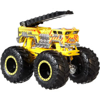 Monster Truck Scala 1:64 Allarme Giallo - MATTEL - Camion e veicoli da costruzione giocattolo - 0887961948394