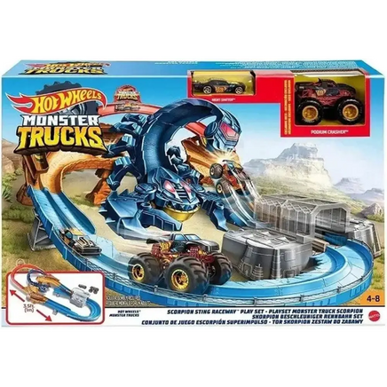 Monster Truck Scorpione pista Hot Wheels
