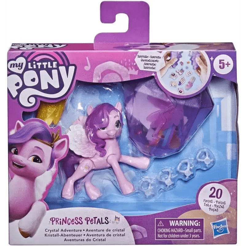 My Little Pony Crystal Adventure personaggio Princess Petals - Giocattoli e Bambini - Toys Store5010993836628