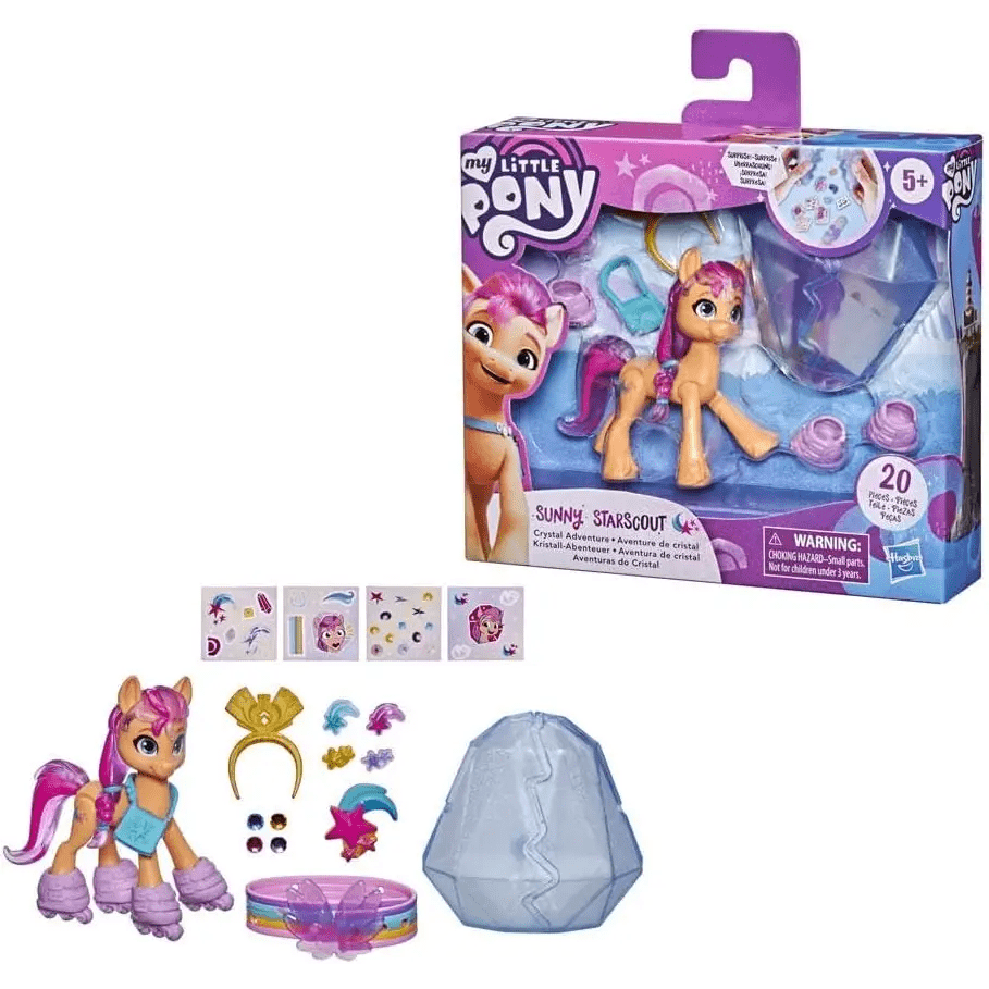 My Little Pony Crystal Adventure personaggio Sunny Starscout - Giocattoli e Bambini - Toys Store5010993836611