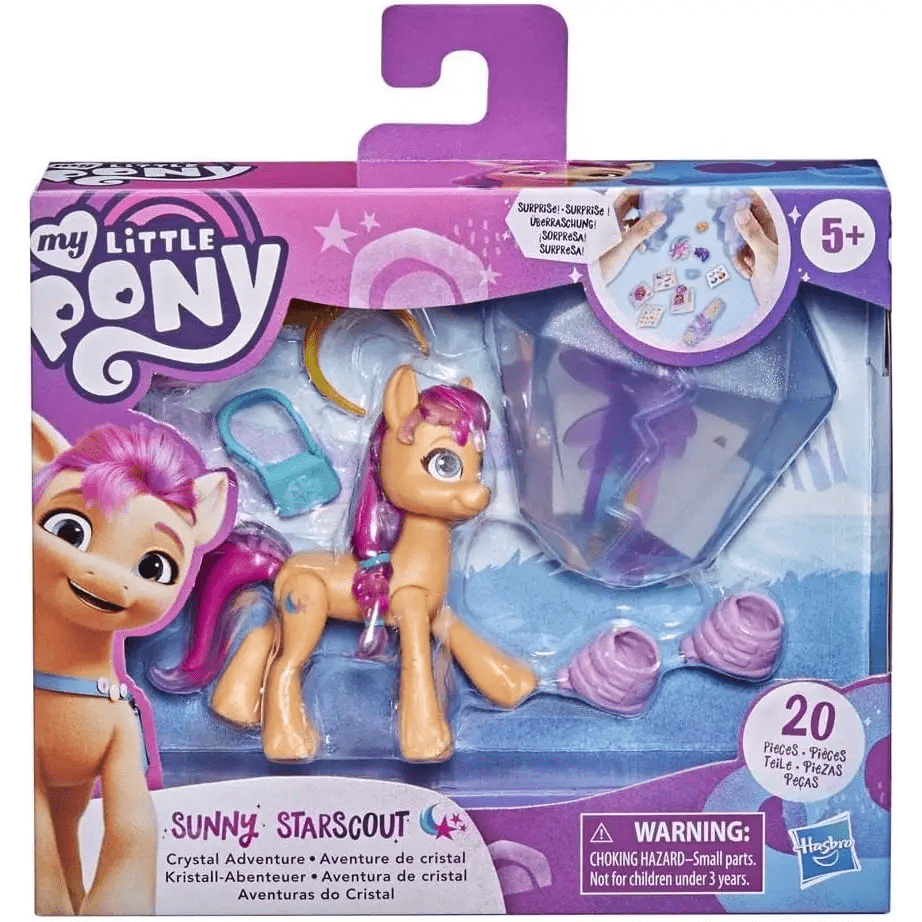 My Little Pony Crystal Adventure personaggio Sunny Starscout - Giocattoli e Bambini - Toys Store5010993836611