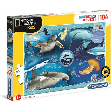 National Geographic Kids - Ocean Explorer puzzle Giganti degli abissi - Giocattoli e Bambini - Toys Store8005125271412
