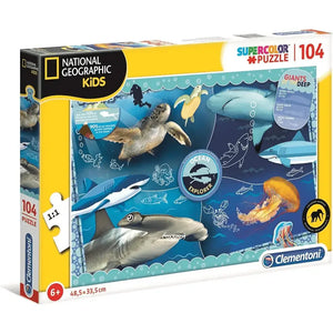 National Geographic Kids - Ocean Explorer puzzle Giganti degli abissi